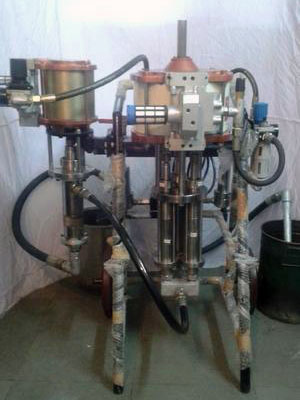 Two Component Hot Airless Spray Painting Equipment / Machines